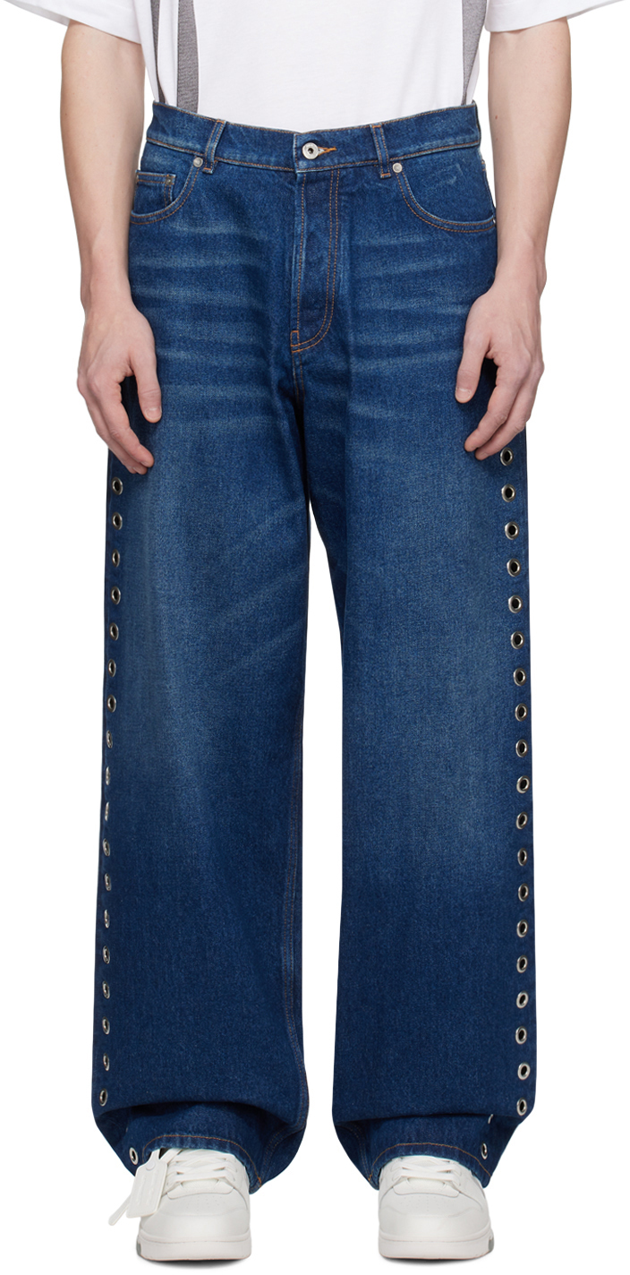 Louis Vuitton Gradient Denim Pants Grege Men's - SS22 - US