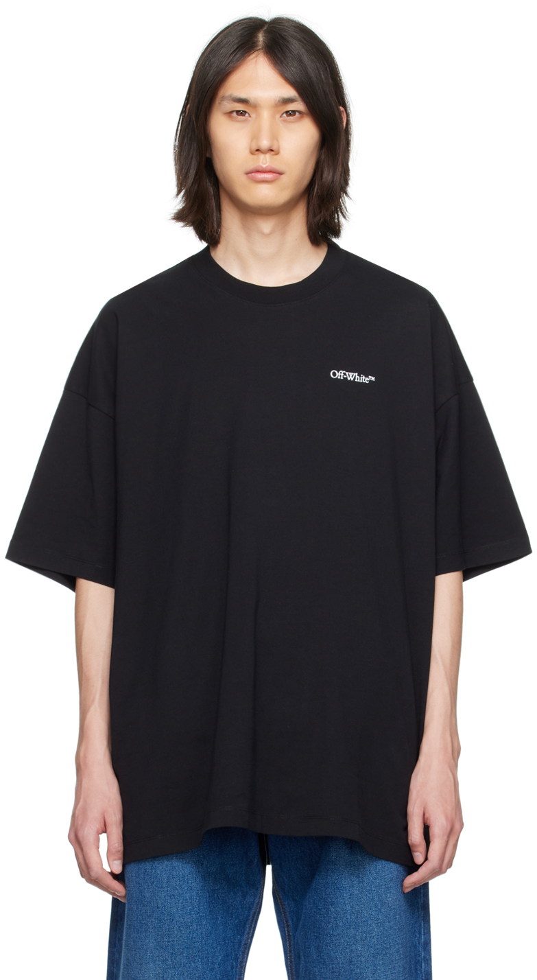 Off-white Oversized Acrylic Arrows S/s T-shirt White/yellowOff