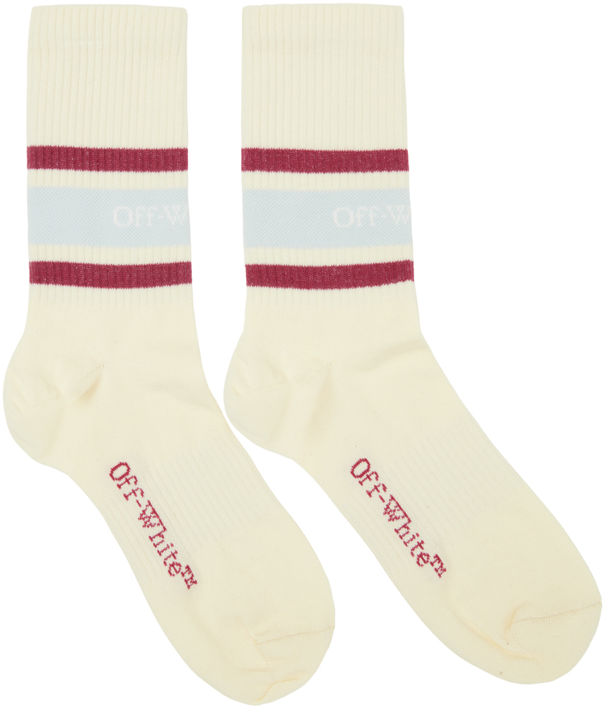 Off white hotsell striped socks