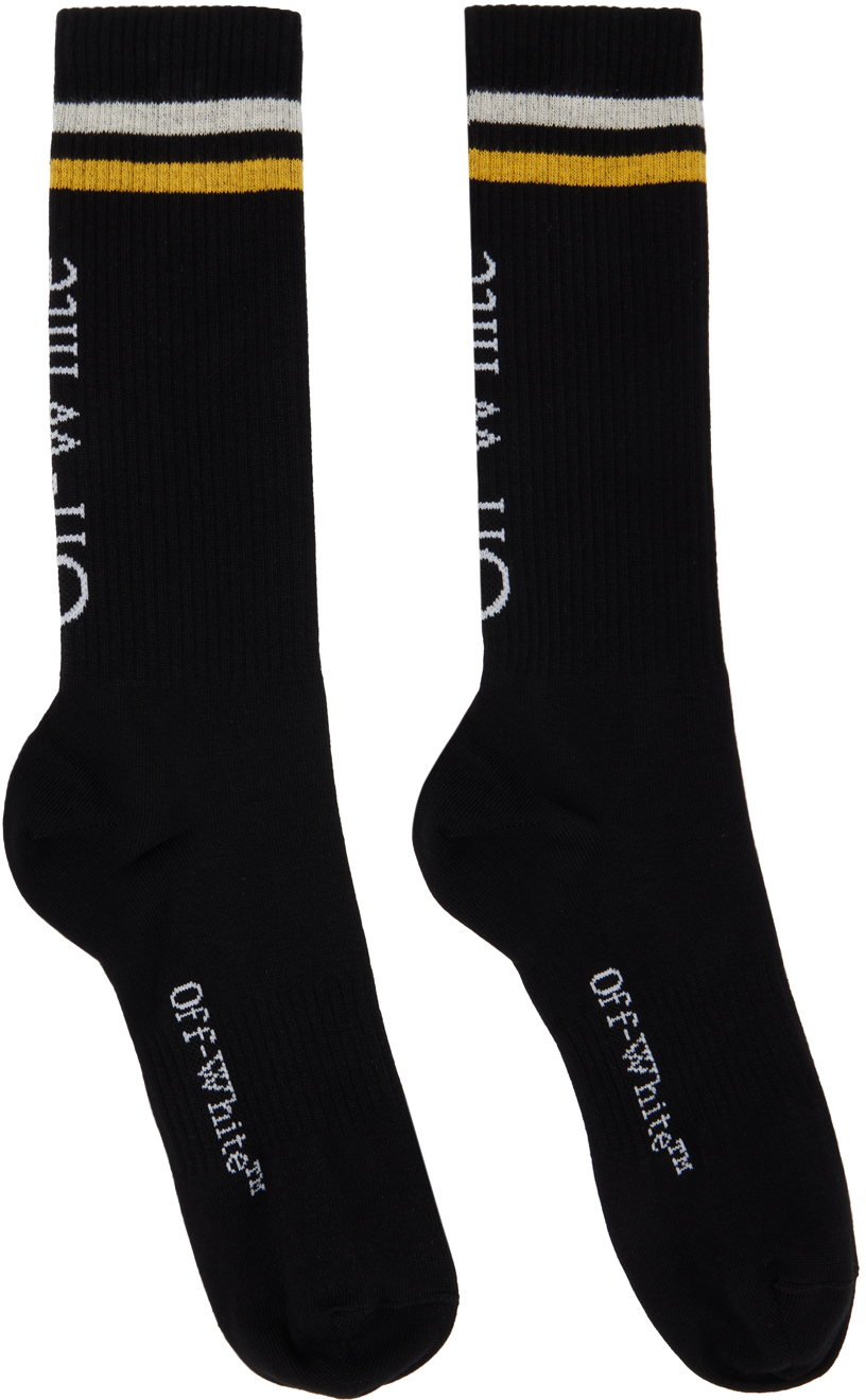 Black Stripe Socks