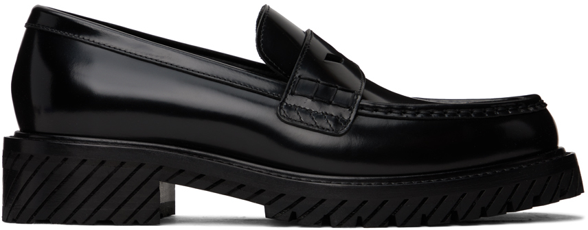 Black Combat Loafers