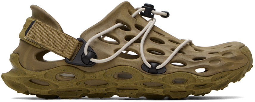 Merrell 1trl Green Hydro Moc At Cage Sandals In Coyote