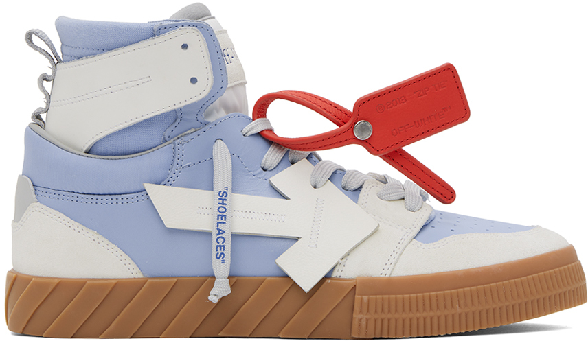 Off-White Blue & White Floating Arrow Sneakers