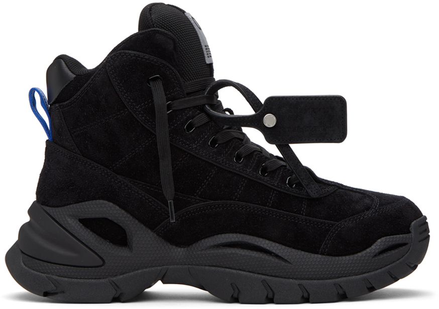 Shop Off-white Black Hiker Boots In Black Black