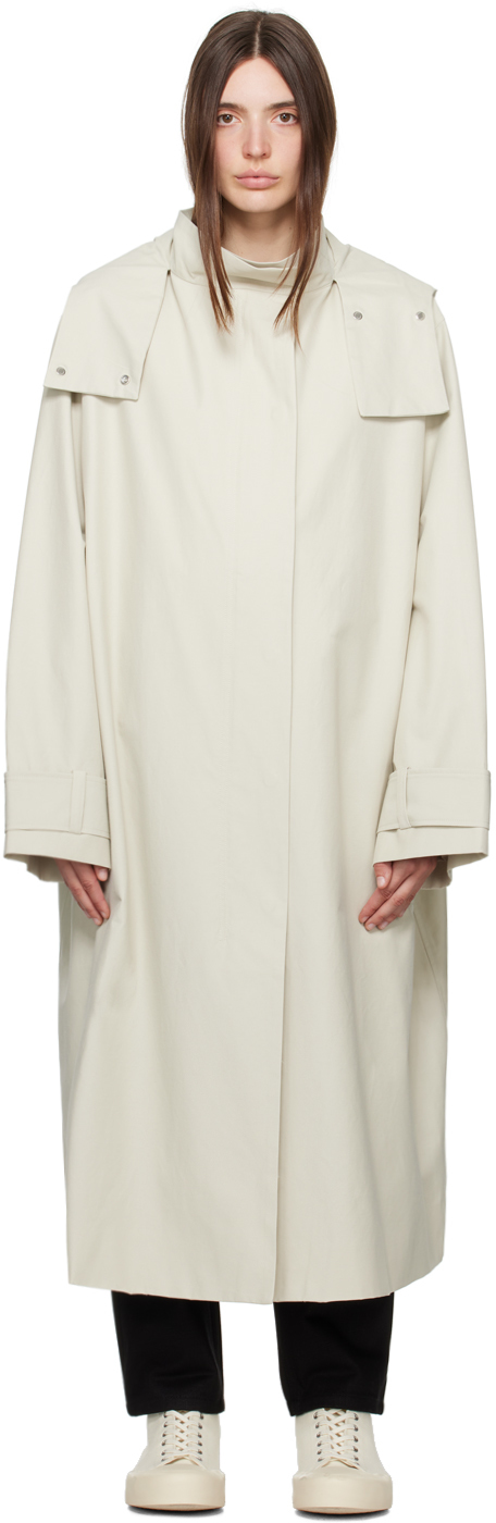 【関税込み】Studio Nicholson ベージュ Tana コート Studio Nicholsonのベージュ Tana コートがセール中