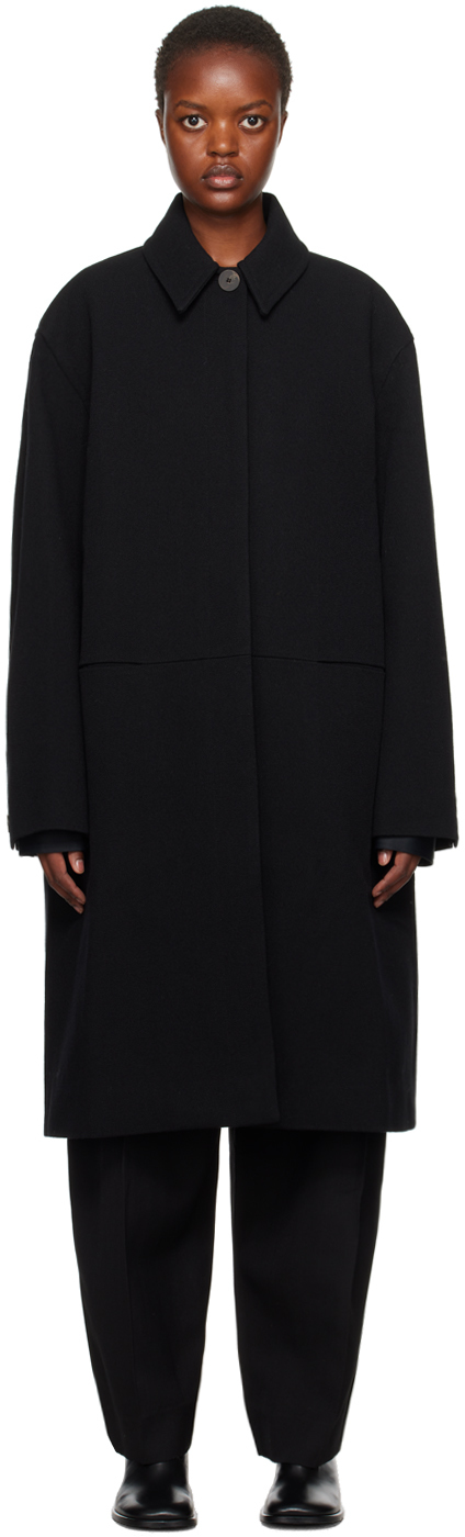 Studio Nicholson Black Ness Coat