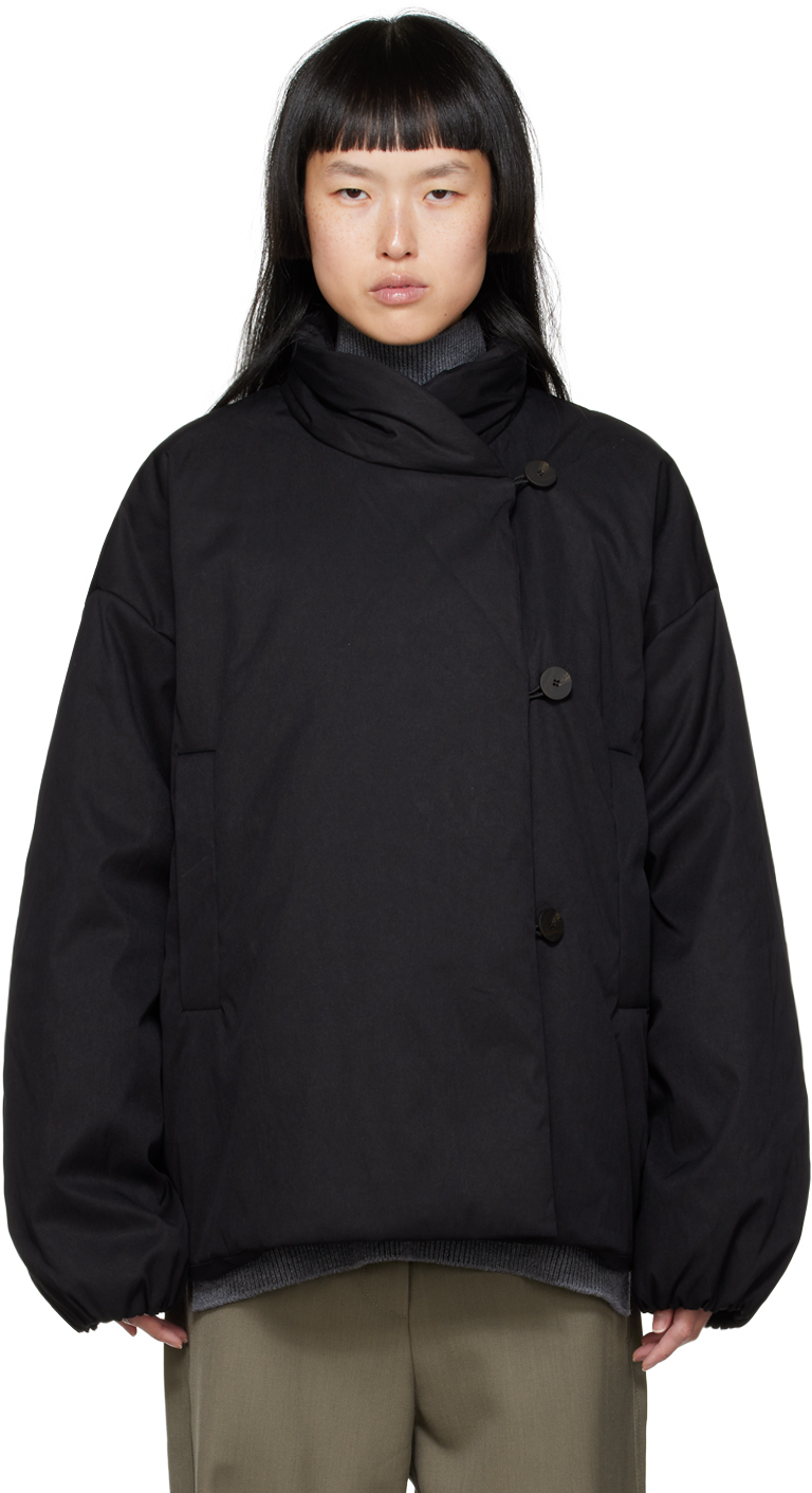 Black Vaner Jacket by Studio Nicholson on Sale