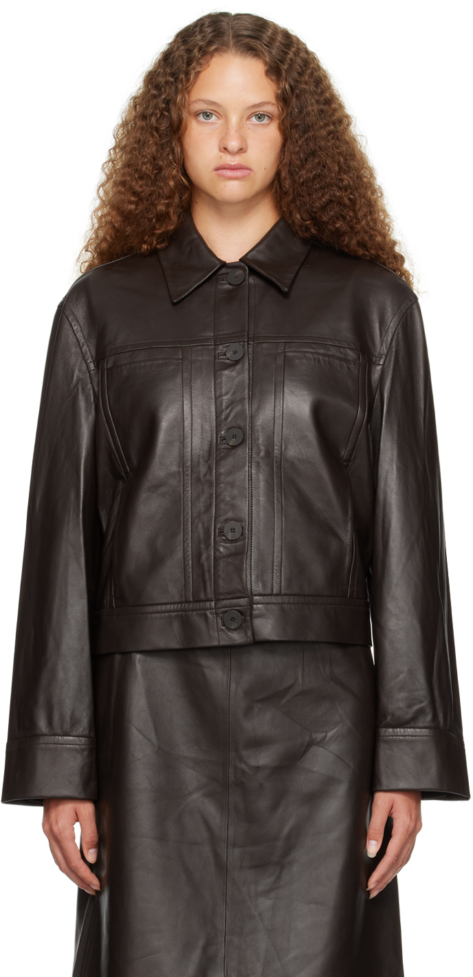 Brown Tahoe Leather Jacket