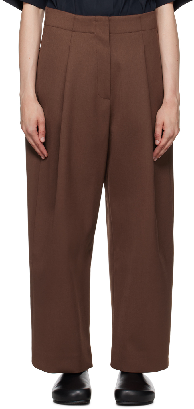 Brown Dordoni Trousers