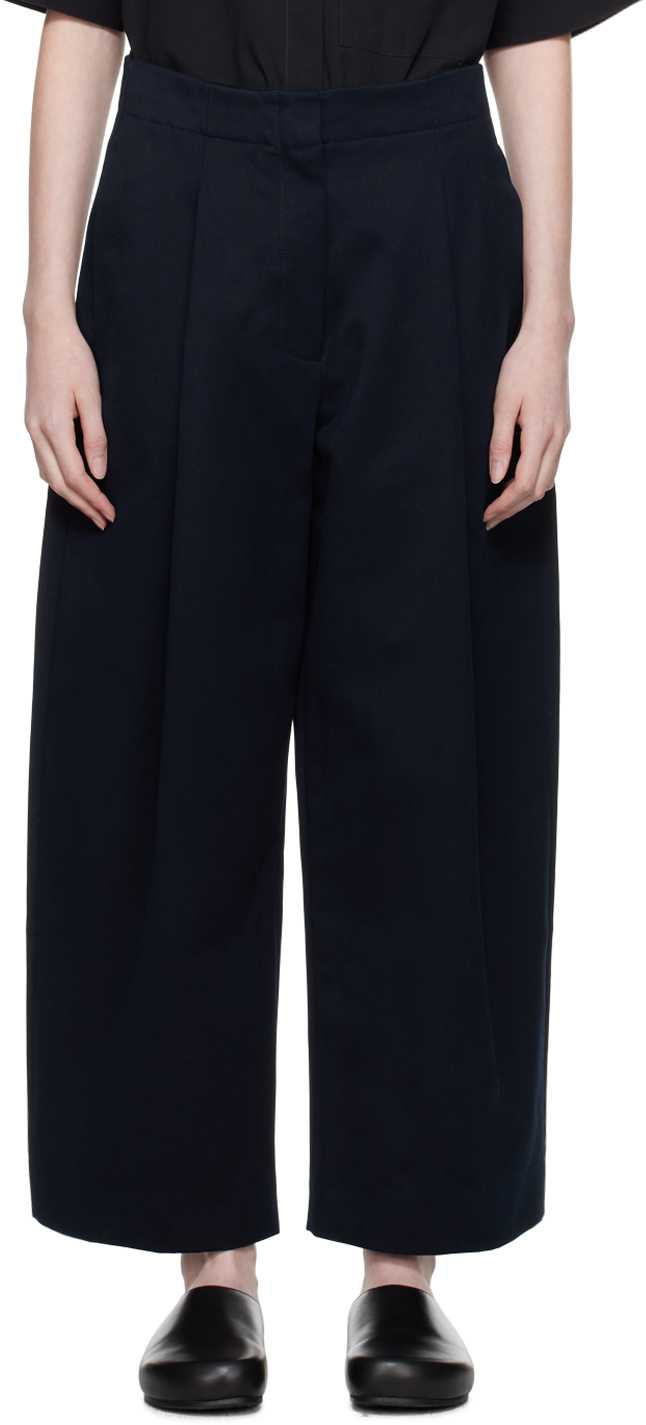 Navy Dordoni Trousers