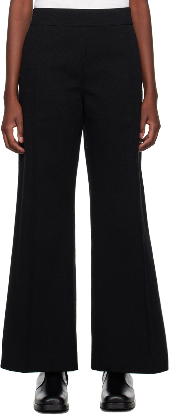 Black Acapulco Trousers by Studio Nicholson on Sale