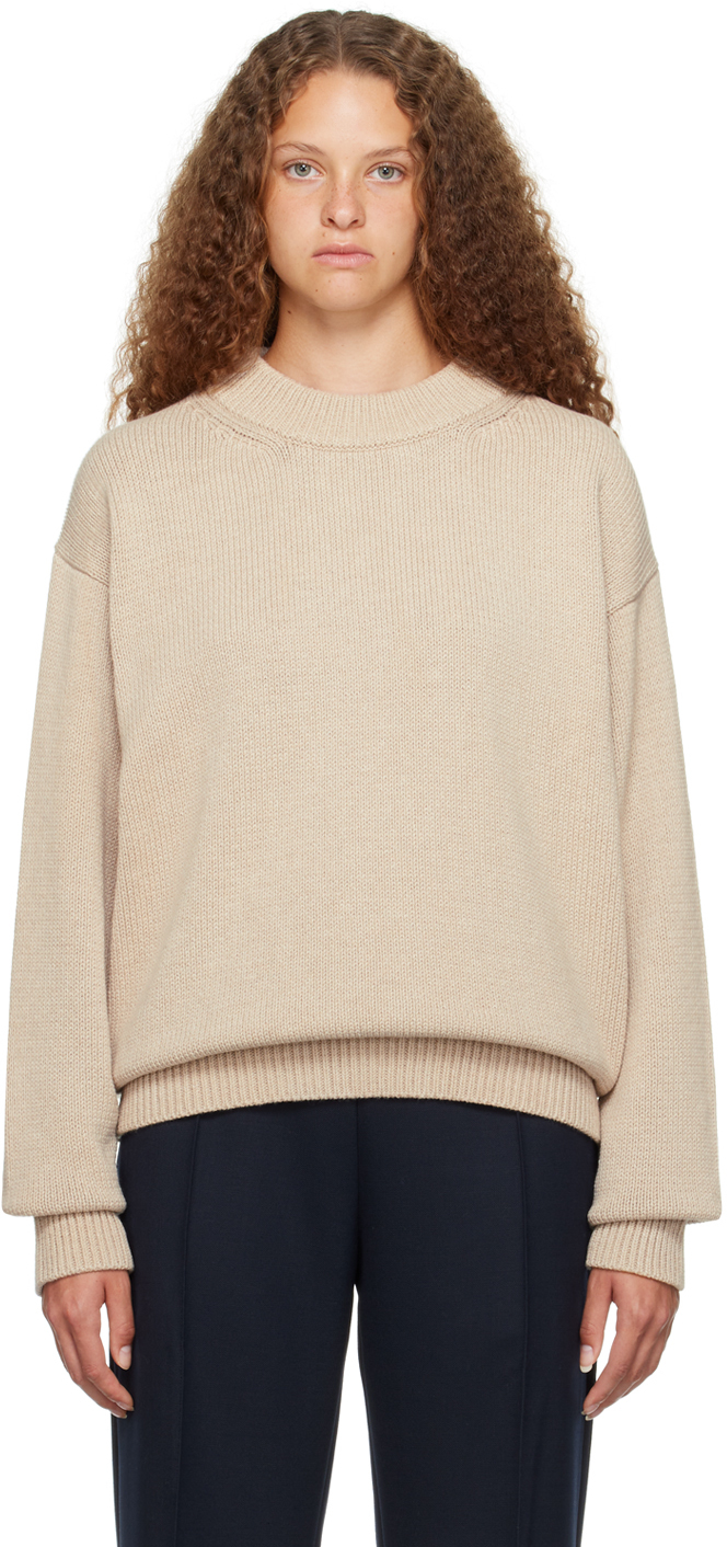 Studio Nicholson: Beige Senjo Sweater | SSENSE