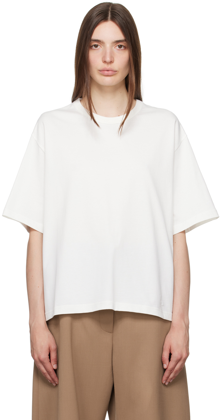 Studio Nicholson: White Lee T-Shirt | SSENSE Canada