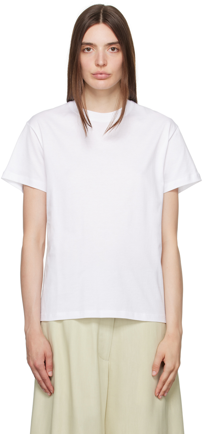 Studio Nicholson: White Marine T-Shirt | SSENSE
