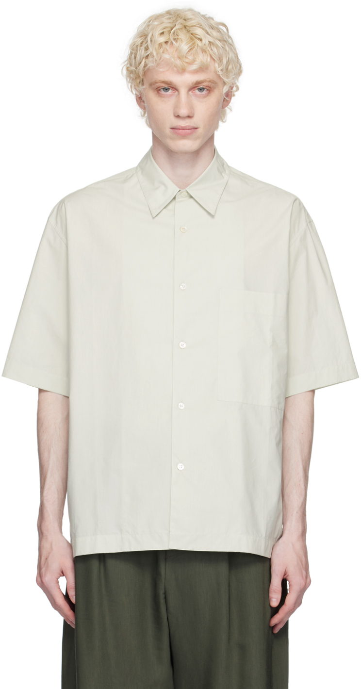 Off-White Pete Shirt by Studio Nicholson on Sale