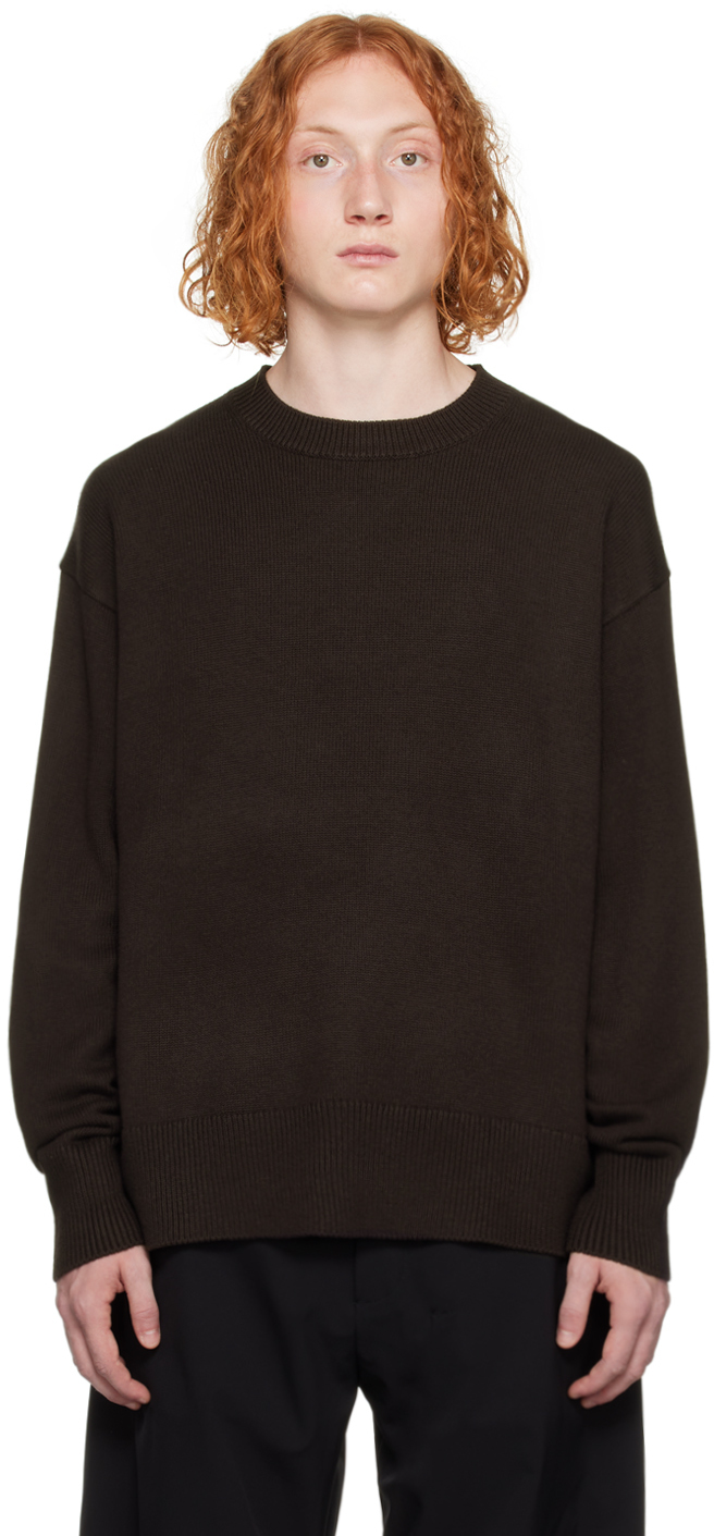 Studio Nicholson: Brown Alto Sweater | SSENSE Canada