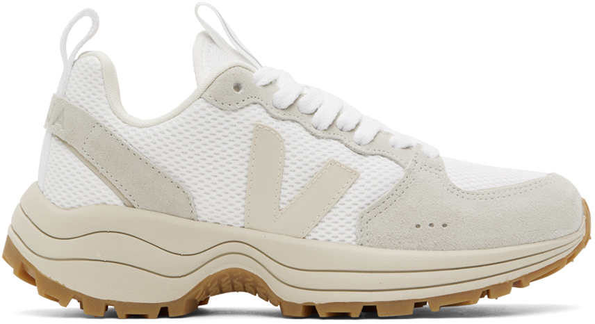 VEJA: White & Beige Venturi Sneakers | SSENSE