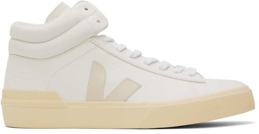 Veja White Minotaur Sneakers In Ex-wht_pierre_butter