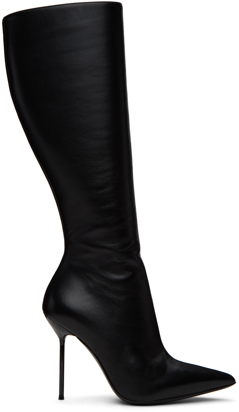 Paris Texas Black Lidia Boots In Black