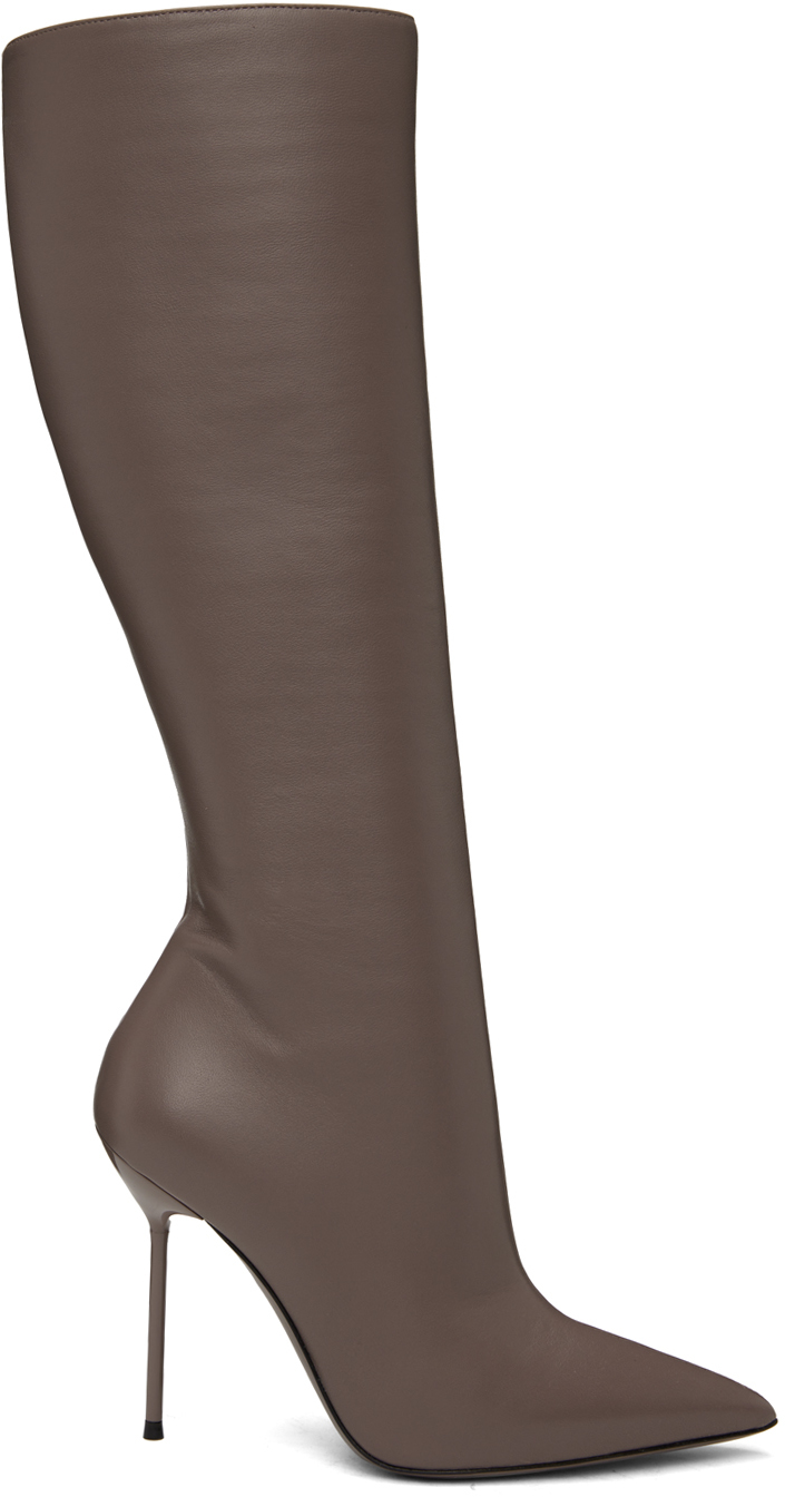 Paris Texas Taupe Lidia Tall Boots
