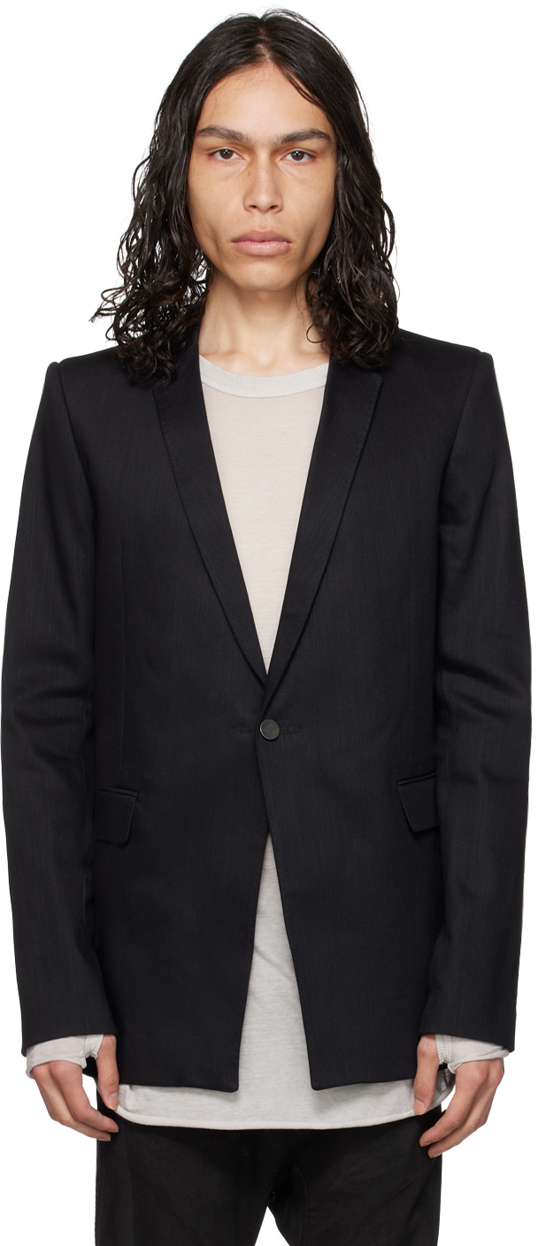 Black Suit3 Blazer by Boris Bidjan Saberi on Sale