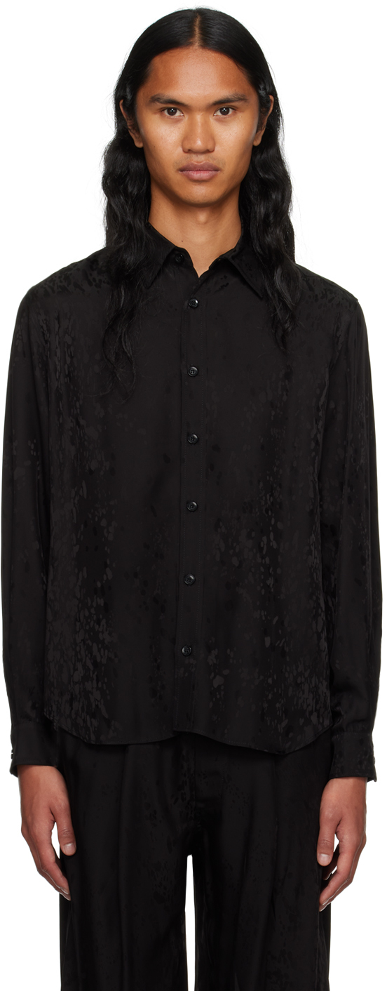 Lgn Louis Gabriel Nouchi Black Drops Shirt In Black 001