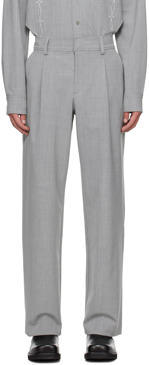 Gray Aidan Trousers