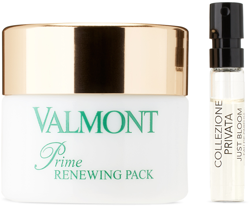 Valmont Prime Renewing Pack Mask & Just Bloom Eau De Parfum Set In N/a