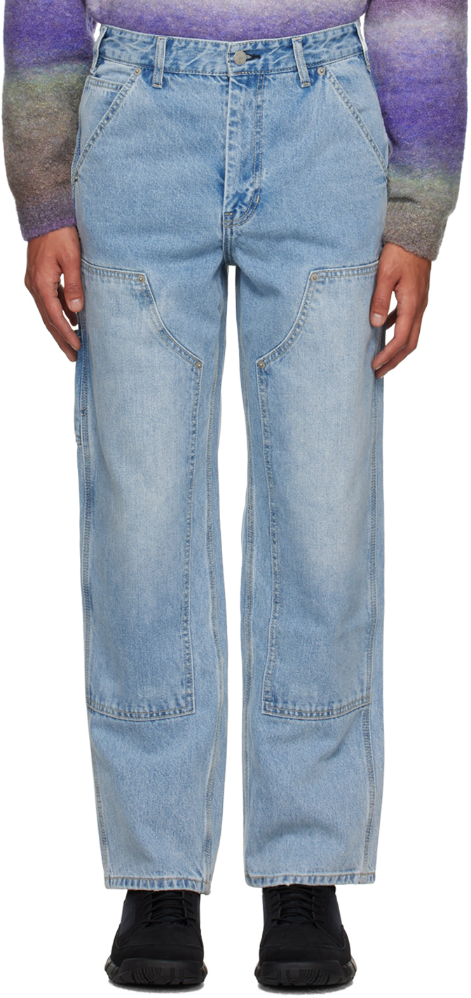 Menswear  Carpenter Jeans, Blue