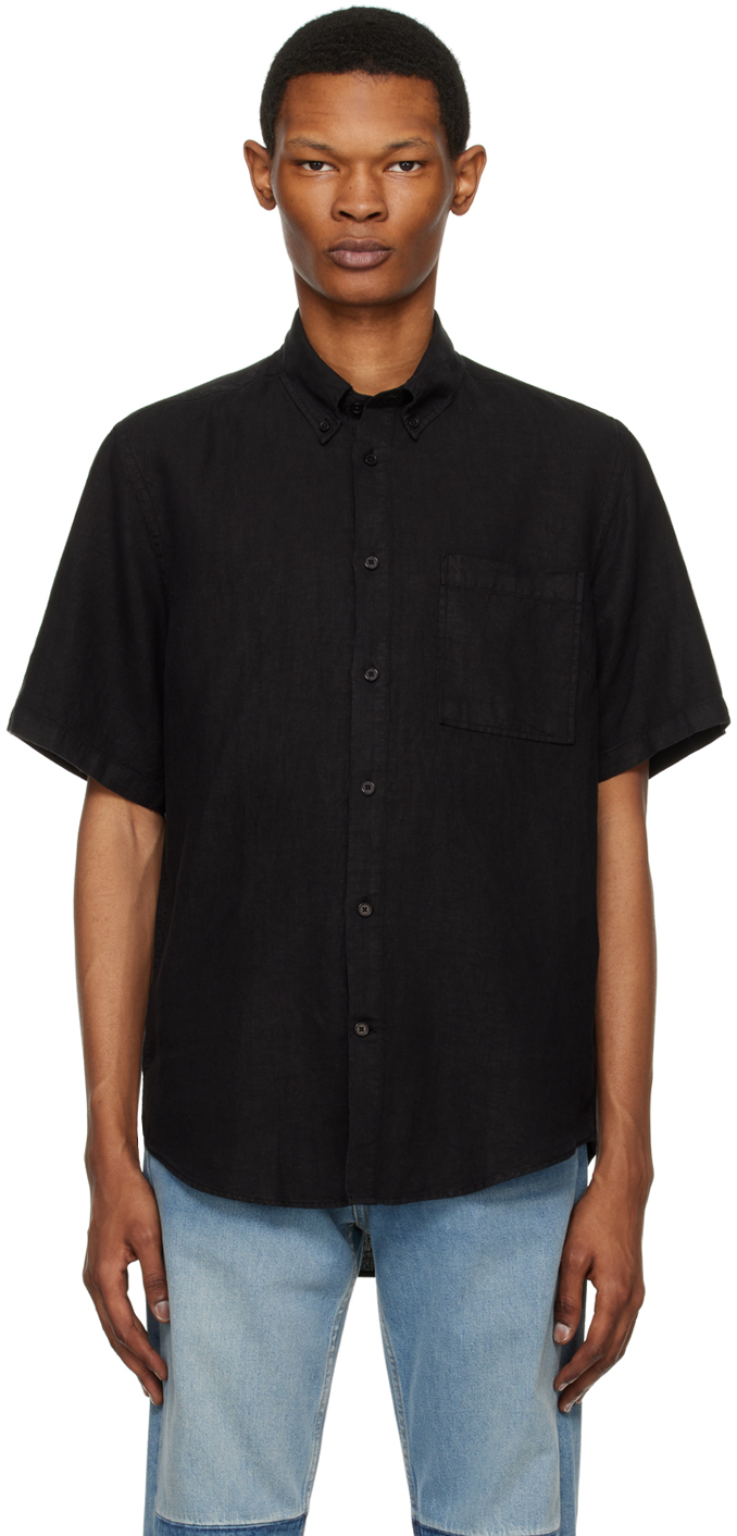 Nn07 Black Arne 5706 Shirt