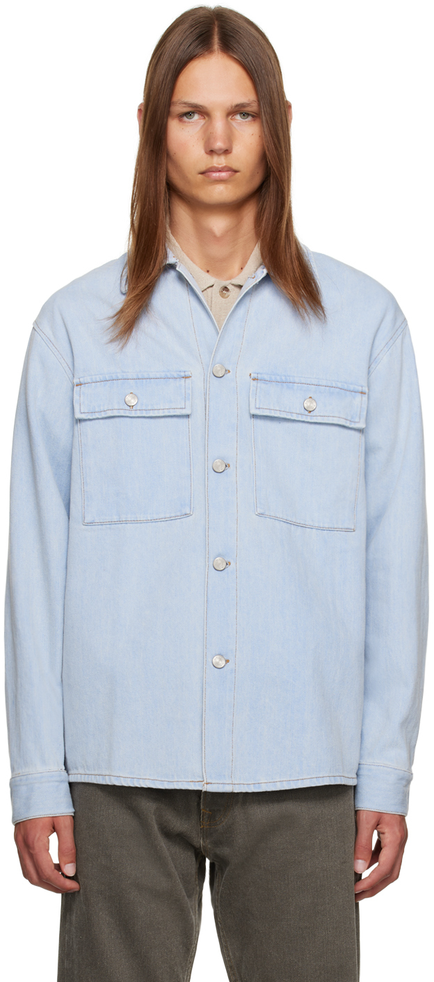 Nn07 Blue Roger 1935 Denim Shirt