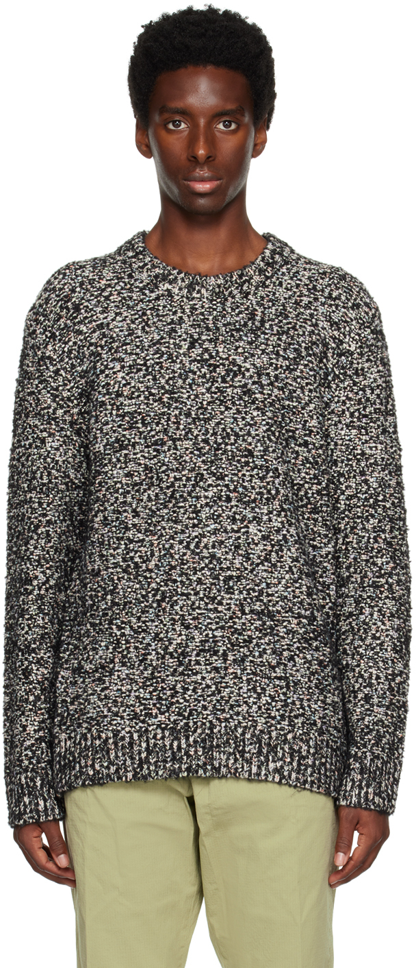 Nn07 Black Jason Sweater In Gray