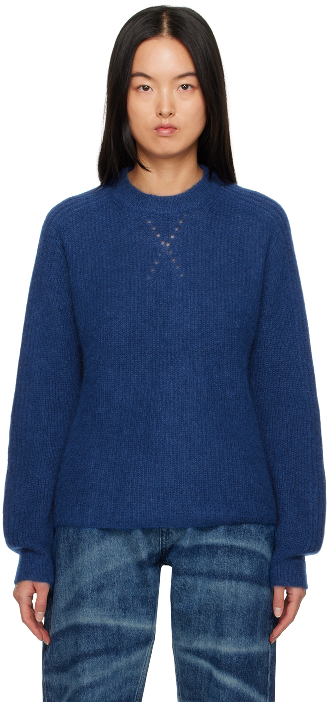 Shop Eytys Blue Jaden Sweater In Cobalt