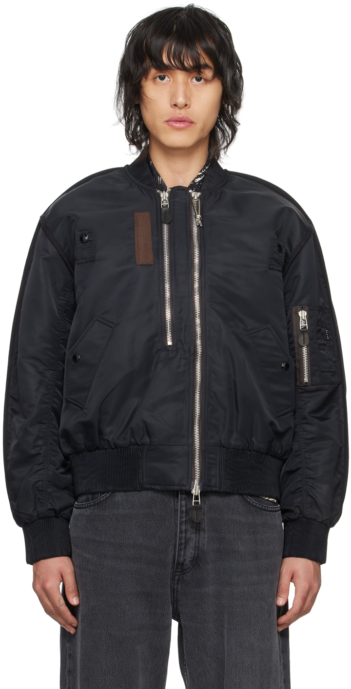 EYTYS Black Penn Bomber Jacket | Smart Closet