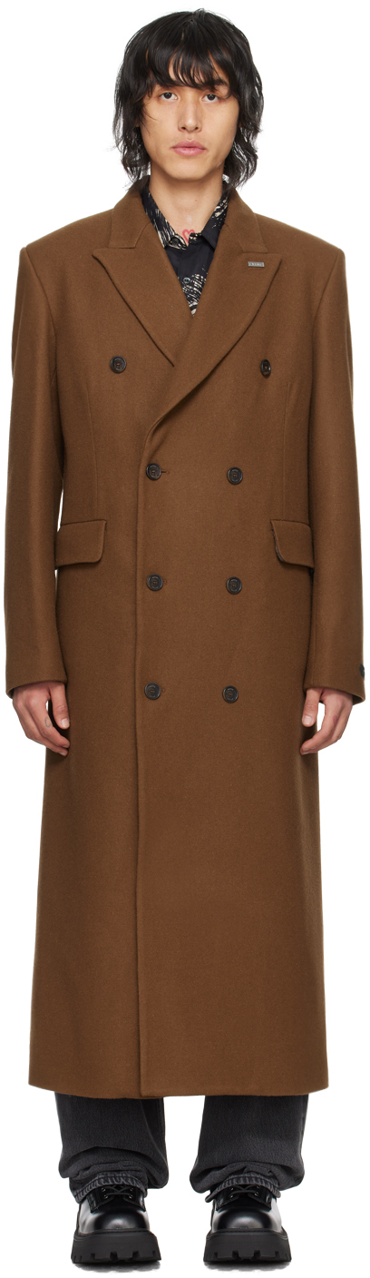 Eytys Brown Genesis Coat In Pecan