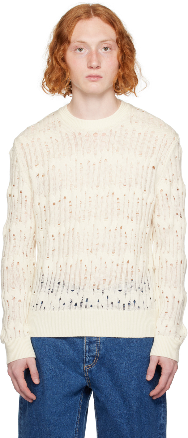 Eytys Off-white Vico Jumper In Ivory