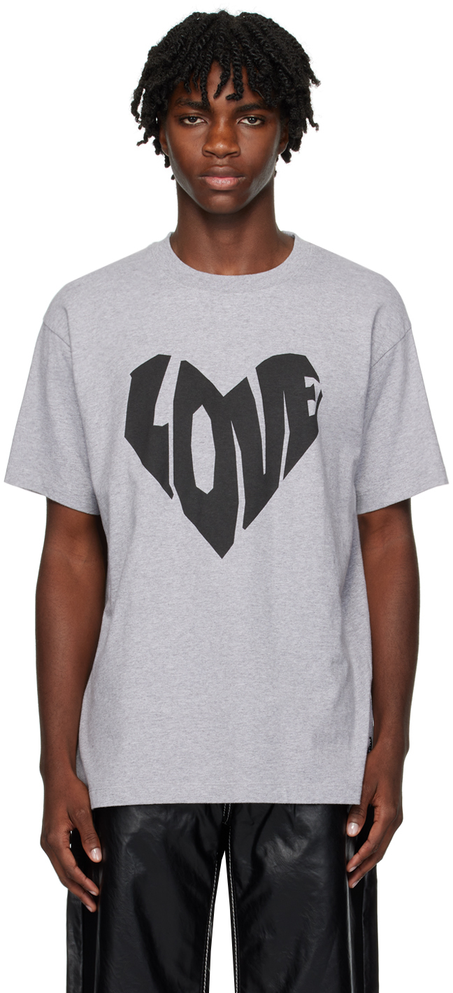 Eytys Gray Jay T-shirt In Love