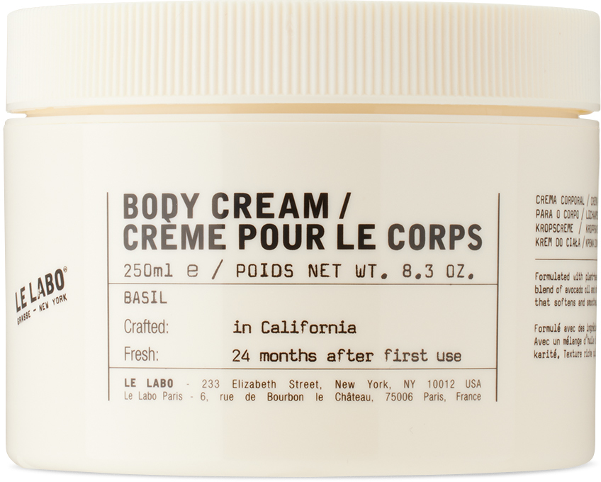 Basil Body Cream, 250 mL