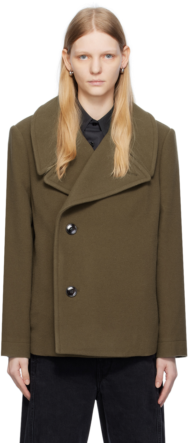 LEMAIRE BOXY JACKET / KHAKI