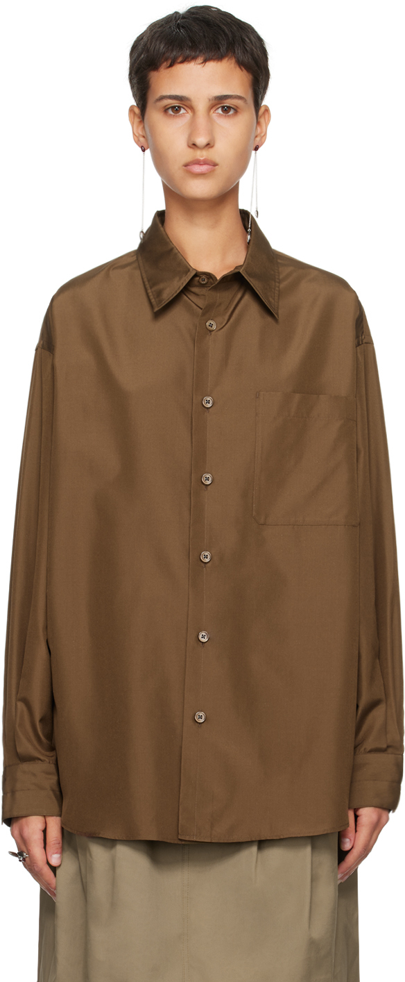 Brown Relaxed Shirt