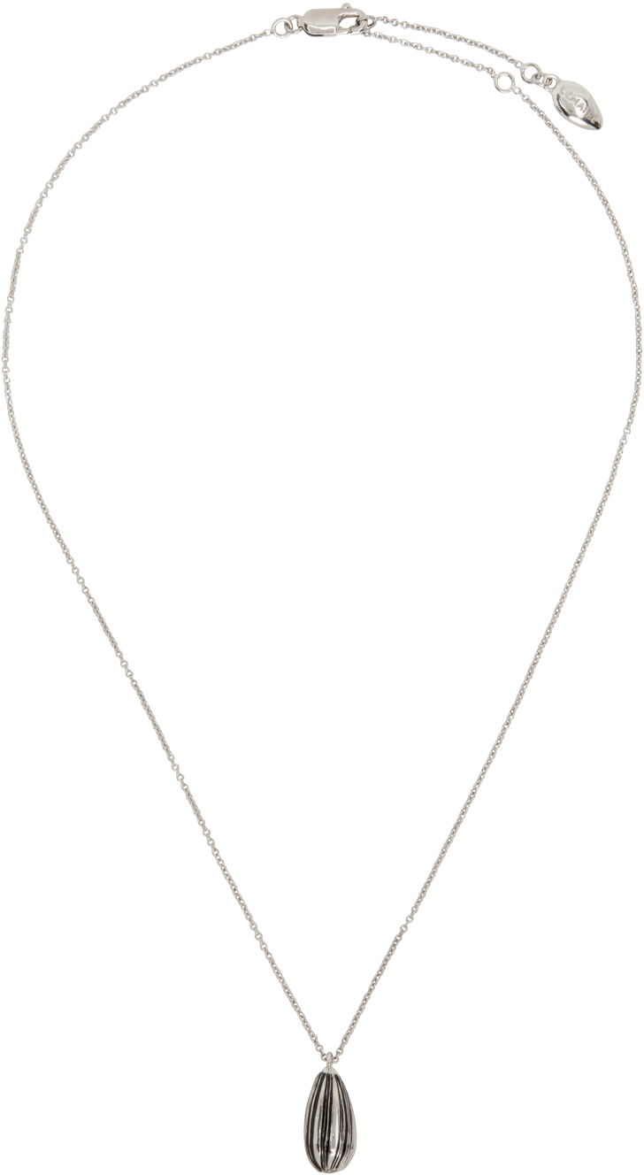 Lemaire pendant-detail Necklace - Silver