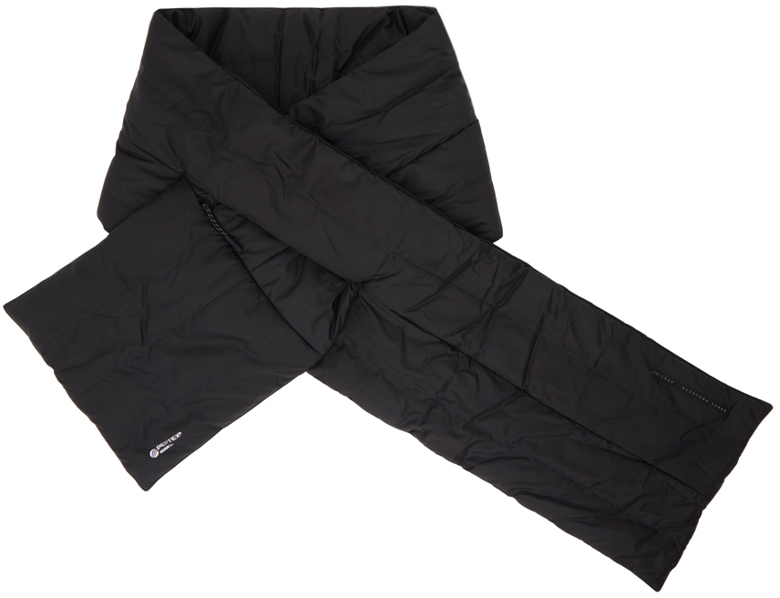 Norse Projects Arktisk Black Keyhole Scarf