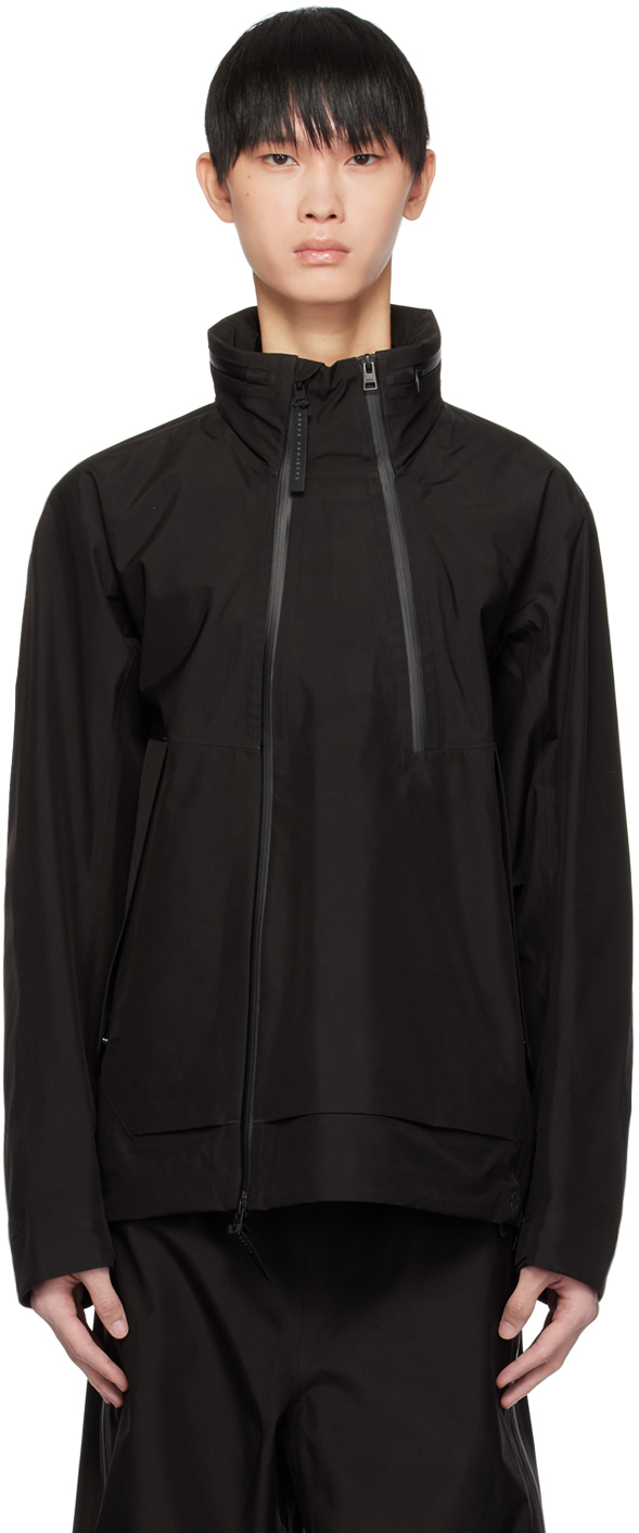 Norse Projects Arktisk Black 3l Stand Collar Jacket