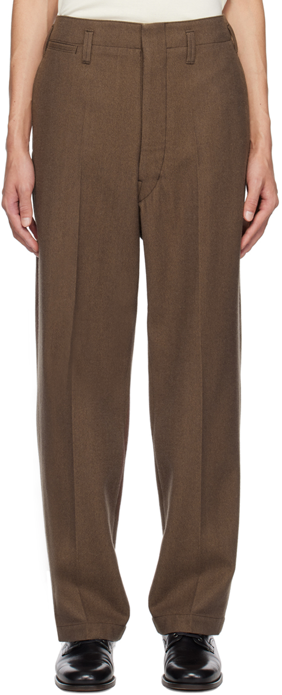 Brown Maxi Trousers