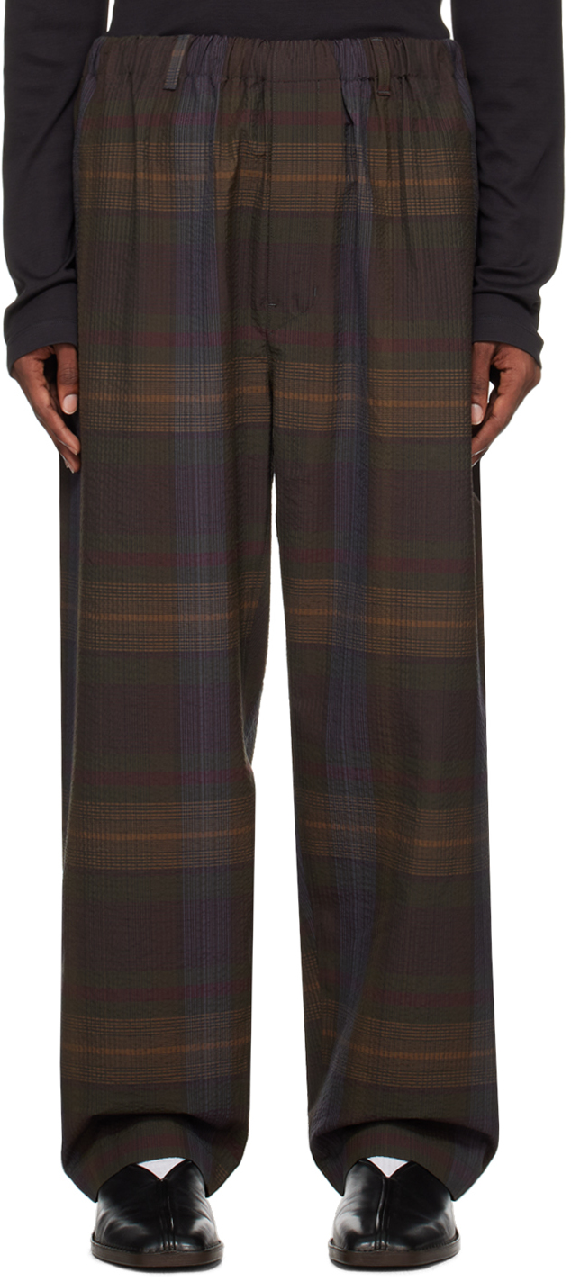 Brown Relaxed Trousers