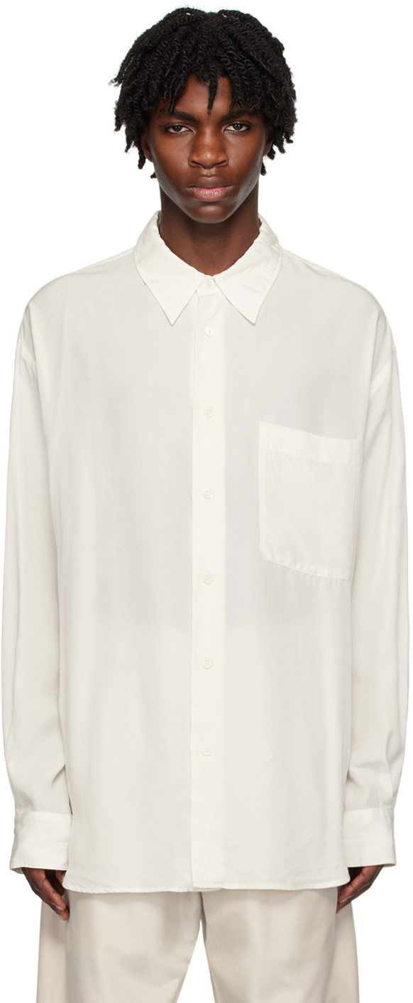 LEMAIRE WHITE RELAXED SHIRT