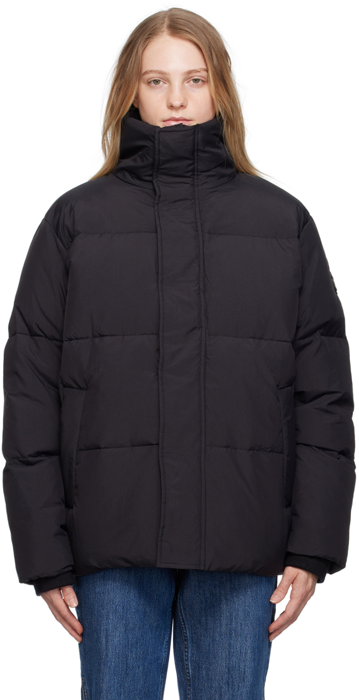 Études: Black Polaris Down Jacket | SSENSE Canada