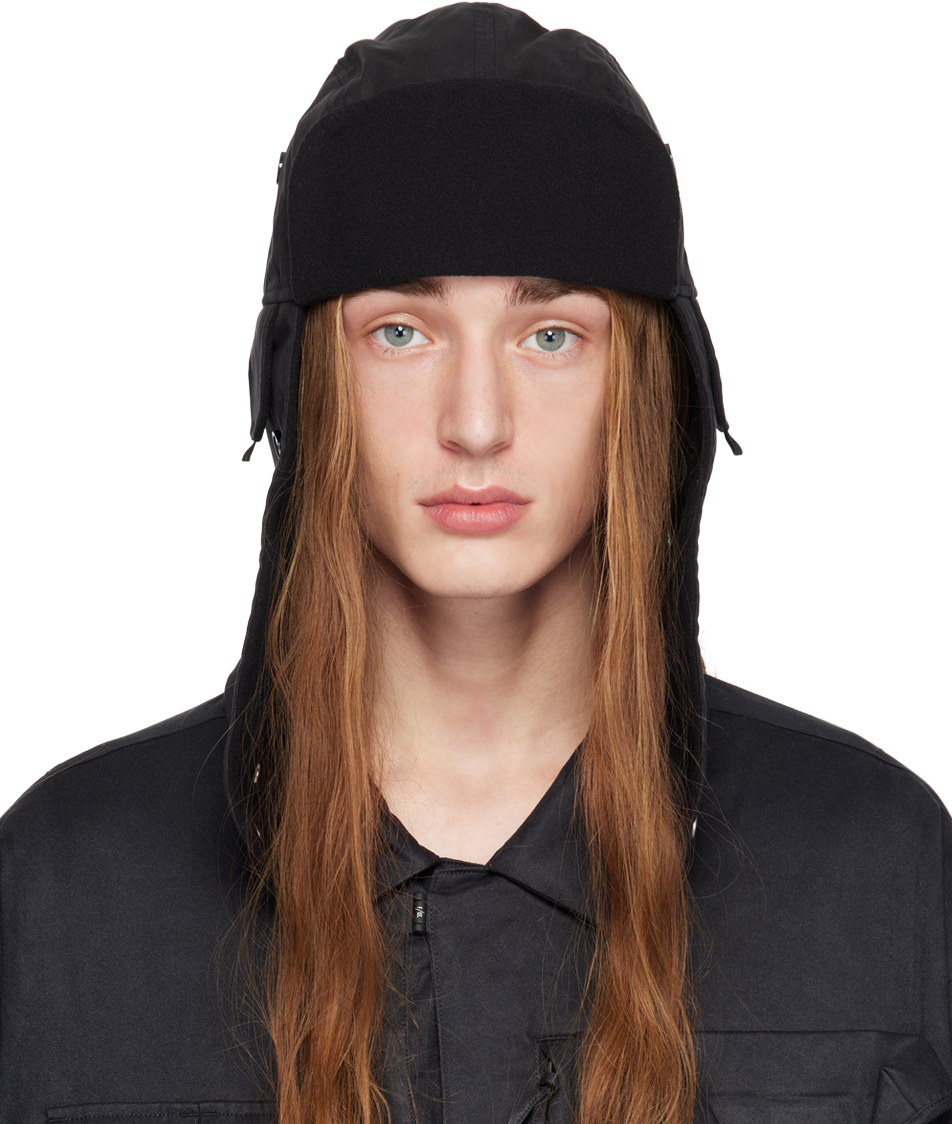 F/CE.®: Black New Era Edition Trapper Hat | SSENSE
