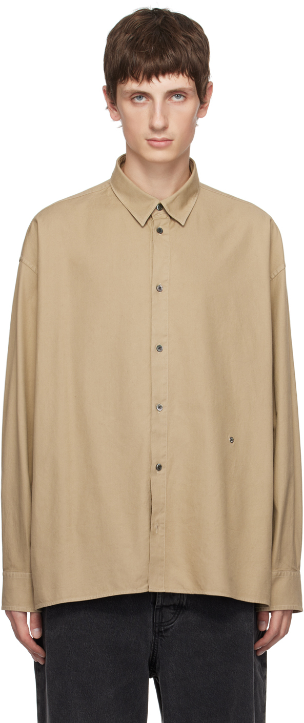 Études Beige Illusion Shirt