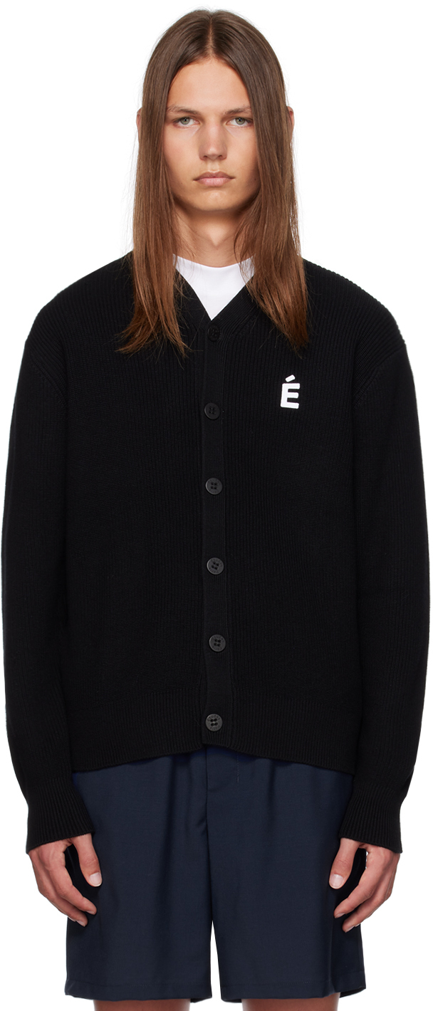 Études: Black Boris Cardigan | SSENSE